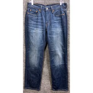 Levi's 514 Straight Fit Jeans Mens W30 L30 Blue Denim Pants‎